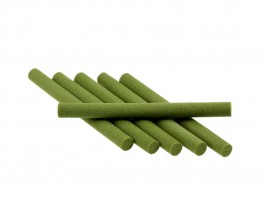 Foam Cylinders, Olive, 4 mm